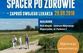 Spacer po Zdrowie w Malborku już 29 września