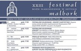 Trwa XXIII Festiwal "Boże Narodzenie w Sztuce"