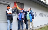 Przy wejściu na Stadion Miejski zawisła tablica upamiętniająca Stanisława Górskiego