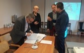 Spotkanie władz miasta z malborskimi przedsiębiorcami w sprawie modernizacji DK 22