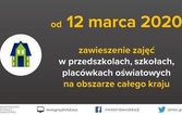 Komunikat kuratora w związku z zawieszeniem zajęć w PUBLICZNYCH i NIEPUBLICZNYCH placówkach edukacyjnych