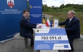 Dodatkowe dofinansowanie na projekt „Budowa kolektora deszczowego z systemem podczyszczającym i retencjonującym wody opadowe” dla Miasta Malborka
