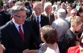 Prezydent Komorowski odwiedził Malbork