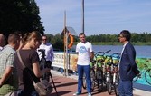 W Malborku otwarto pierwszą w Polsce wypożyczalnię typu Sail & E-bike!