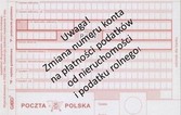  Uwaga! Zmiana numeru konta na płatności podatków od nieruchomości i podatku rolnego!