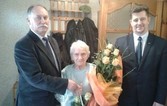 Burmistrz złożył życzenia z okazji 102 urodzin