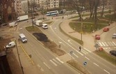 Organizacja ruchu na skrzyżowaniu dróg krajowych 22 i 55