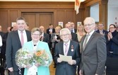 Delegacja z Malborka na uroczystości odznaczenia Lebrechta Forke 