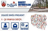 1 marca rusza nabór wniosków do Budżetu Obywatelskiego 2018