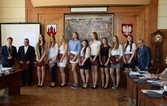 Siatkarki "Orła" nagrodzone przez burmistrza
