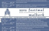 XXVII Festiwal Boże Narodzenie w Sztuce