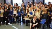 Burmistrz wręczył stypendia dla najlepszych uczniów podstawówek i oddziałów gimnazjalnych