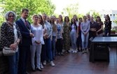 Burmistrz gościł chór z partnerskiego Monheim nad Renem
