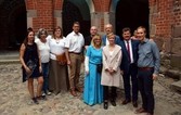 Honorowy Obywatel Daniel Zimmermann wraz delegacją z Monheim nad Renem w Malborku