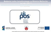 Znamy wyniki badań ruchu turystycznego!